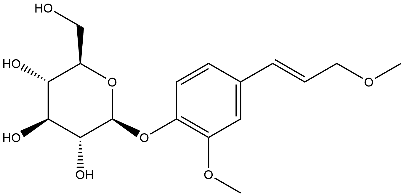 Methylconiferin Structure