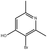 3-Bromo-2,6-dimethylpyridin-4-ol Structure