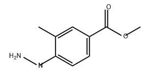 Methyl 4-hydrazinyl-3-methylbenzoate Structure