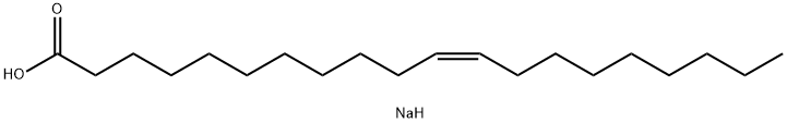 11-Eicosenoic acid, sodium salt, (Z)- (9CI) Structure