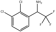 Benzenemethanamine, 2,3-dichloro-α-(trifluoromethyl)- Structure