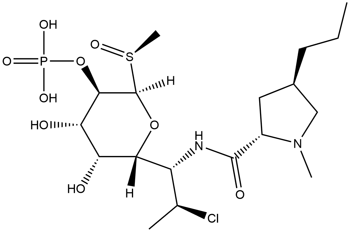 Clindamycin phosphate13-1 Structure