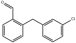 2-(3-Chlorobenzyl)benzaldehyde Structure