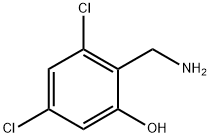 2-(Aminomethyl)-3,5-dichlorophenol Structure