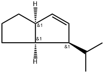 Pentalene, 1,3a,4,5,6,6a-hexahydro-1-(1-methylethyl)-, (1alpha,3aba,6aba)- (9CI) 구조식 이미지