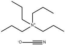 1-Propanaminium, N,N,N-tripropyl-, cyanate (1:1) Structure