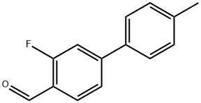 v3-fluoro-4'-methyl-[1,1'-biphenyl]-4-carbaldehyde Structure