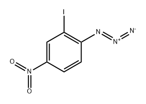 1-azido-2-iodo-4-nitrobenzene Structure