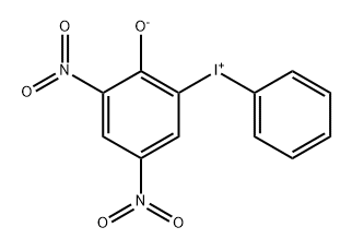 Iodonium, (2-hydroxy-3,5-dinitrophenyl)phenyl-, inner salt Structure