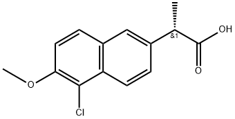 89617-86-7 (S)-5-Chloro-6-Methoxy-α-Methyl-2-naphthaleneacetic Acid