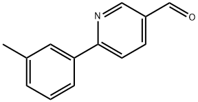 6-(m-tolyl)nicotinaldehyde Structure