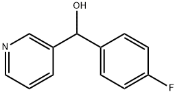 3-Pyridinemethanol, α-(4-fluorophenyl)- 구조식 이미지