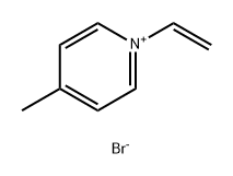 Pyridinium, 1-ethenyl-4-methyl-, bromide (1:1) Structure