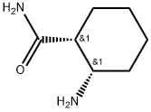 (1R, 2S)-2-Amino-cyclohexanecarboxylic acid amide Structure