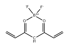 Boron, difluoro(1,6-heptadiene-3,5-dionato-κ Structure