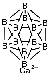 Dodecaborate(2-), dodecahydro-, calcium (1:1) Structure