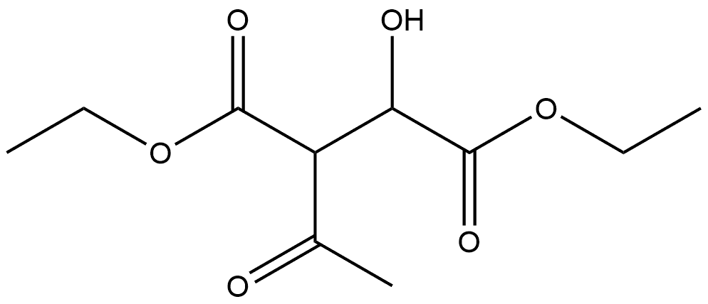 4-Pentulosonic acid, 3,5-dideoxy-3-(ethoxycarbonyl)-, ethyl ester (9CI) Structure