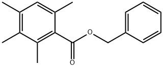 Phenylmethyl 2,3,4,6-tetramethylbenzoate Structure