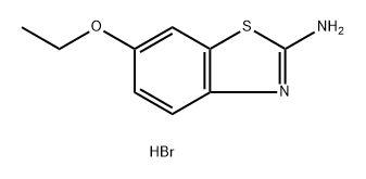2-Benzothiazolamine, 6-ethoxy-, hydrobromide (1:1) Structure