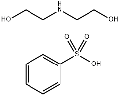 Benzenesulfonic acid, mono-C8-24-branched and linear alkyl derivs., compds. with diethanolamine Structure