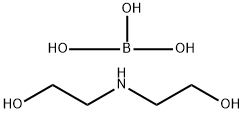 Boric acid (H3BO3), reaction products with diethanolamine Structure