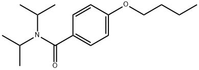 4-Butoxy-N,N-bis(1-methylethyl)benzamide Structure