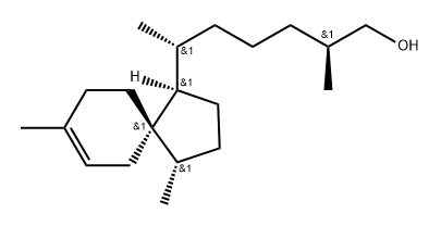 Spiro[4.5]dec-7-ene-1-hexanol, β,ζ,4,8-tetramethyl-, [1R-[1α(βS*,ζR*),4β,5β]]- (9CI) Structure