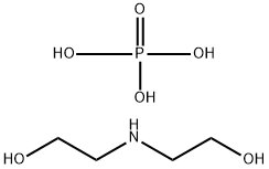 Phosphoric acid, C10-14-alkyl esters, compds. with diethanolamine Structure