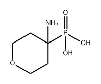 (4-aminooxan-4-yl)phosphonic acid Structure