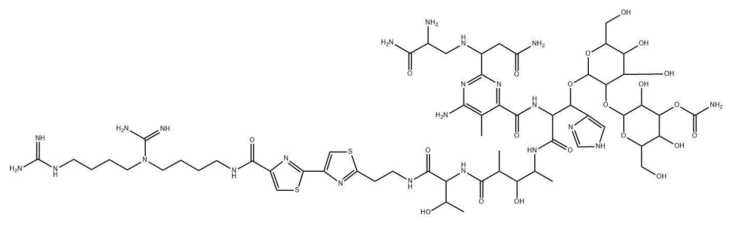 Bleomycin-B4 Structure