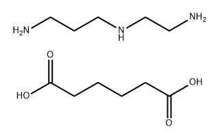 Hexanedioic acid, reaction products with N-(2-aminoethyl)-1,3-propanediamine Structure