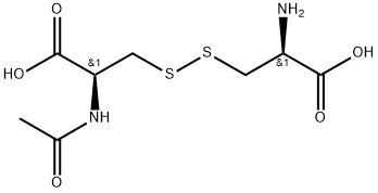 Cystine, N-acetyl-, l- (3CI) Structure