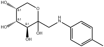 N-(4-메틸페닐)-1-데옥시프럭토실아민 구조식 이미지