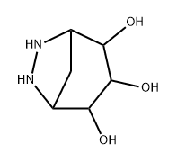 미오-이노시톨,4,5,6-트리데옥시-4,6-히드라조-(9CI) 구조식 이미지