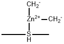 Zinc, dimethyl[thiobis[methane]]- (9CI) Structure