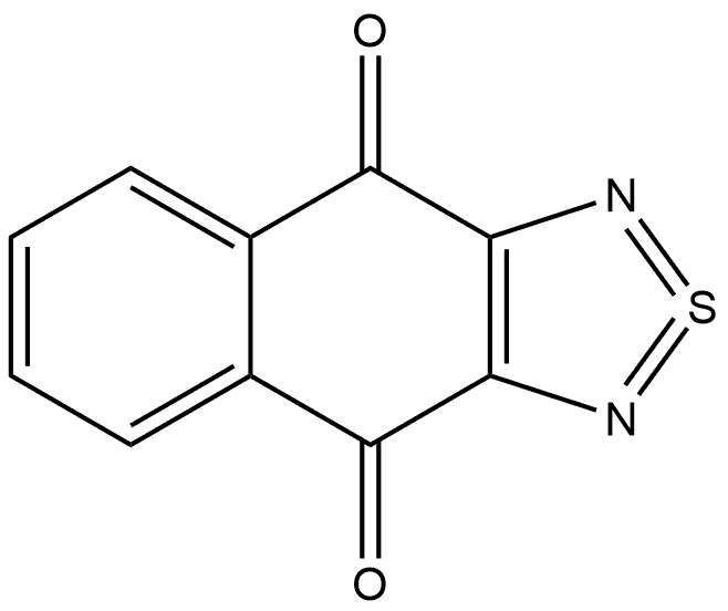 Naphtho<2,3-c><1,2,5>thiadiazole-4,9-dione Structure