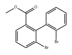 Methyl 2′,6-dibromo[1,1′-biphenyl]-2-carboxylate Structure