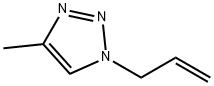 4-Methyl-1-(2-propen-1-yl)-1H-1,2,3-triazole Structure