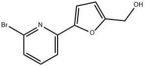1-(6-bromopyridin-2-yl)-4-hydroxymethylfuran Structure