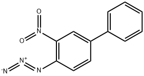 1,1'-Biphenyl, 4-azido-3-nitro- Structure