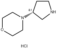 (R)-4-(Pyrrolidin-3-yl)morpholine dihydrochloride Structure