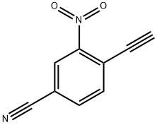 4-Ethynyl-3-nitrobenzonitrile Structure