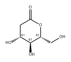 2-Deoxy D-arabino hexonic acid-δ-lactone Structure