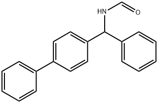 Formamide, N-([1,1'-biphenyl]-4-ylphenylmethyl)- Structure