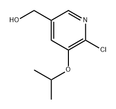 (6-chloro-5-isopropoxypyridin-3-yl)methanol Structure