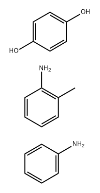 1,4-Benzenediol, reaction products with aniline and o-toluidine, styrenated Structure