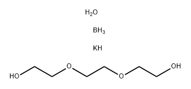 Boric acid (H2B4O7), dipotassium salt, reaction products with triethylene glycol Structure