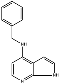 Benzyl-(1H-pyrrolo[2,3-b]pyridin-4-yl)-amine Structure