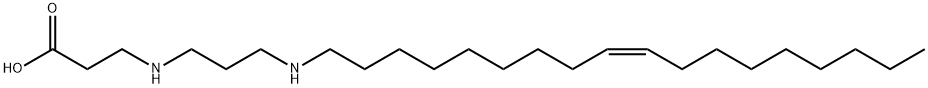 β-Alanine, N-[3-(9-octadecenylamino)propyl]-, (Z)- (9CI) Structure