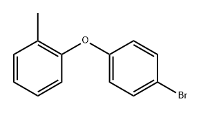 1-(4-bromophenoxy)-2-methylbenzene Structure